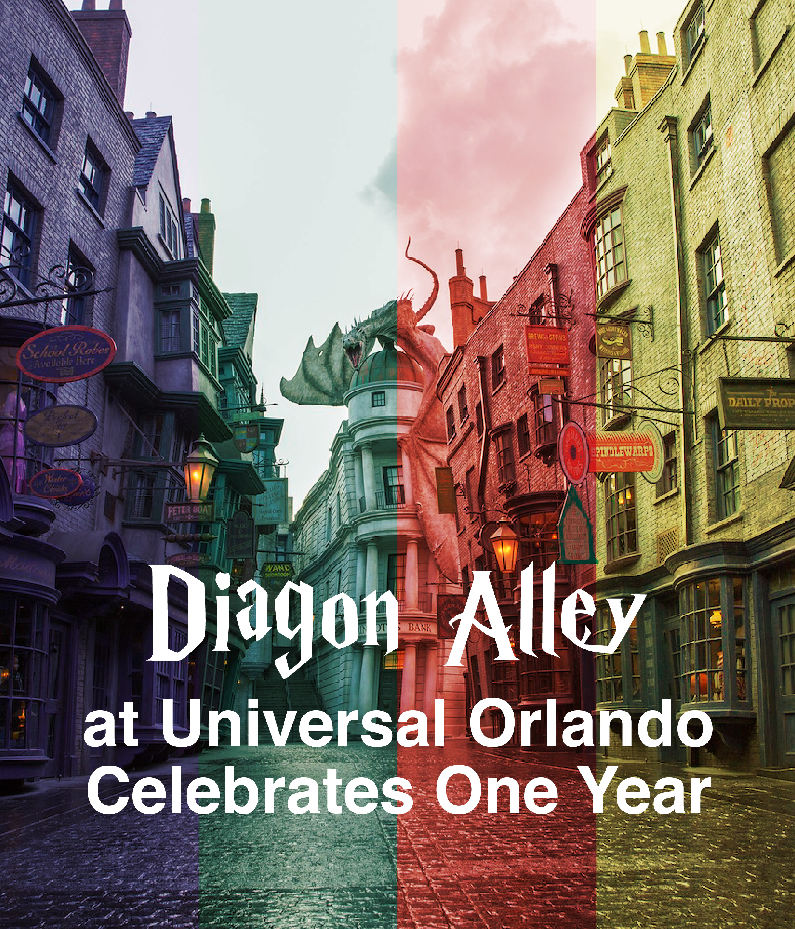 Diagon Alley at Universal Orlando Celebrates One Year