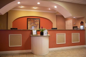 Front Desk Reception Area