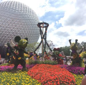 Epcot Flower Garden