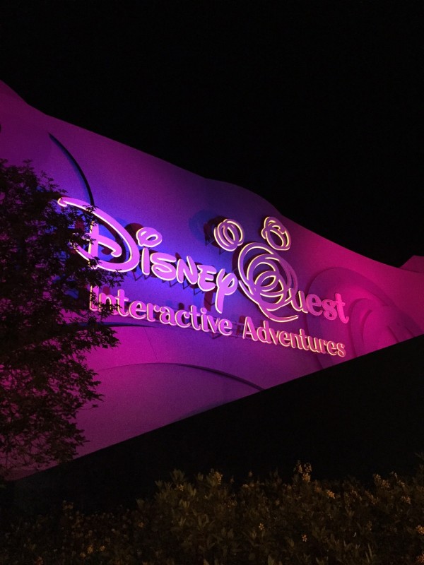 Disney Quest entrance