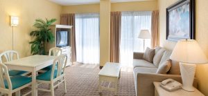 The Enclave Hotel & Suites Orlando hotel living room