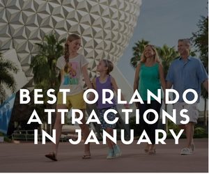 Best Orlando attractions in january