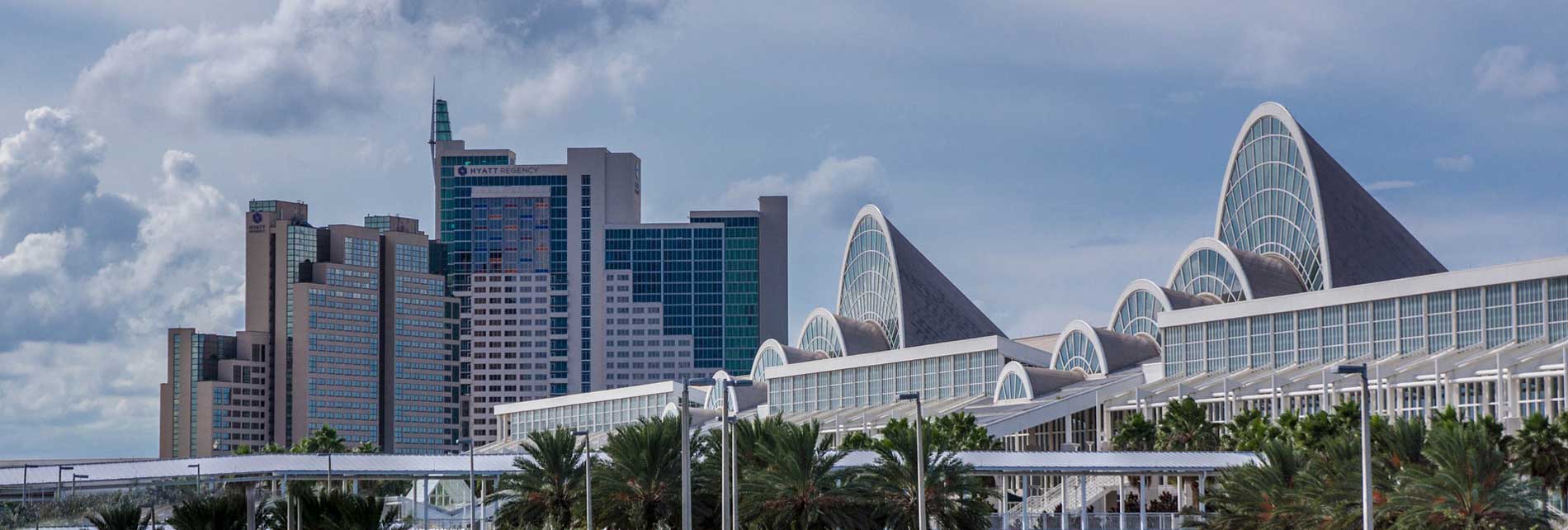 Orlando Convention Center hotel view