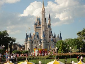 Disney World castle in Orlando
