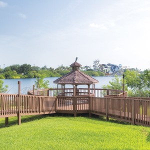 Gazebo By Lake